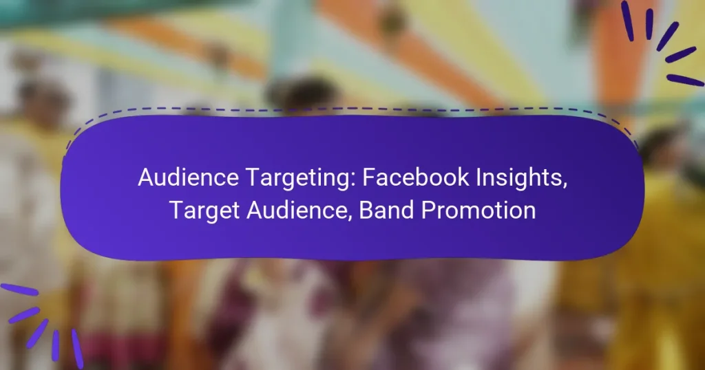 Audience Targeting: Facebook Insights, Target Audience, Band Promotion