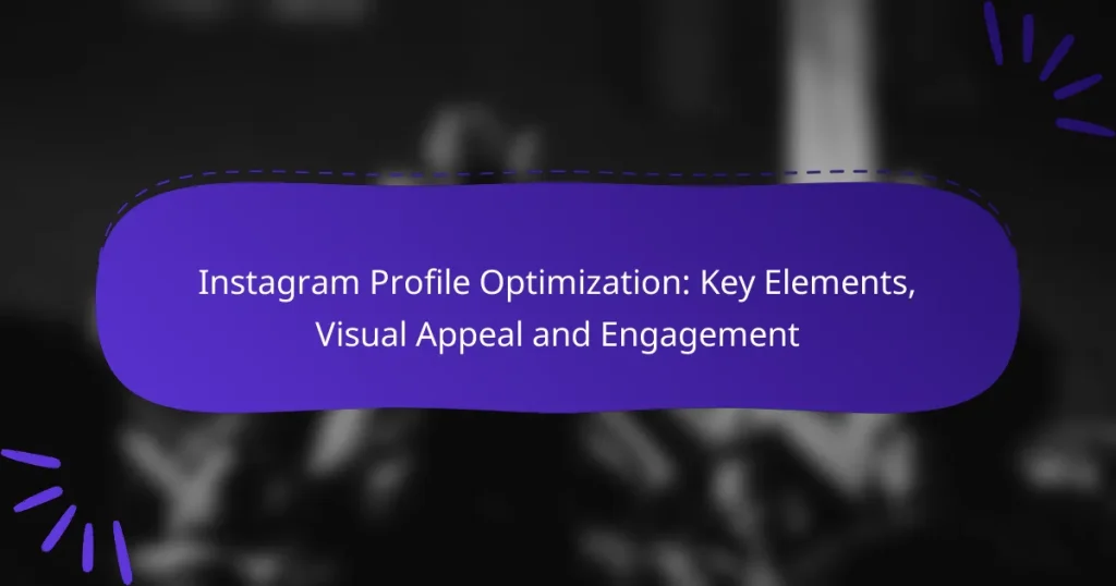 Instagram Profile Optimization: Key Elements, Visual Appeal and Engagement