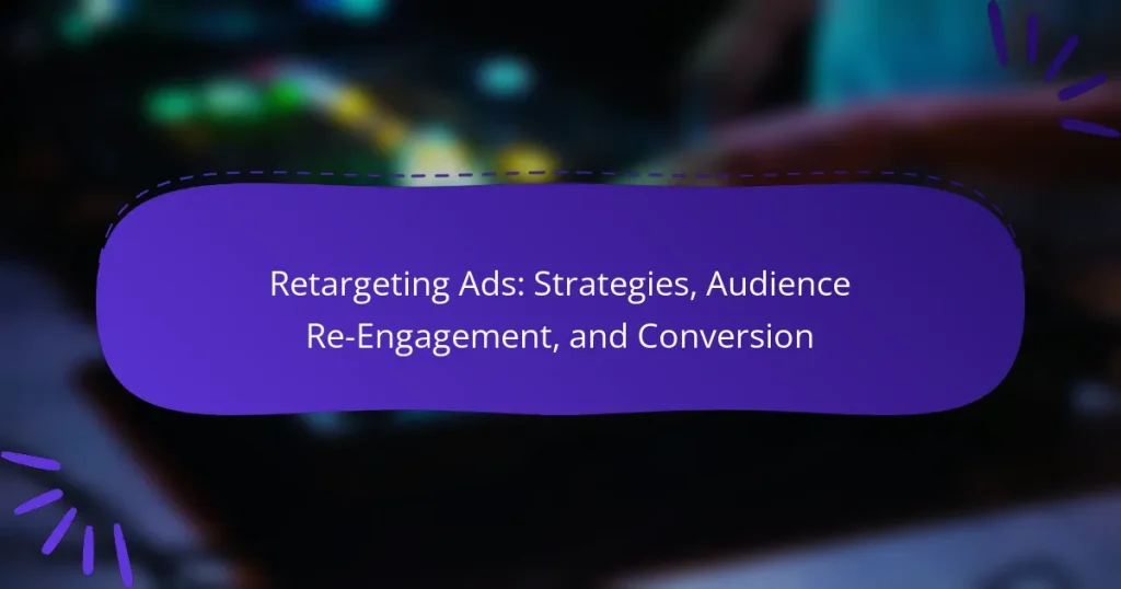 Retargeting Ads: Strategies, Audience Re-Engagement, and Conversion