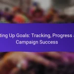 Setting Up Goals: Tracking, Progress and Campaign Success