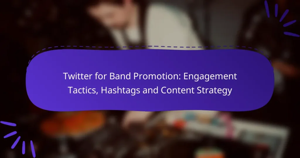 Twitter for Band Promotion: Engagement Tactics, Hashtags and Content Strategy